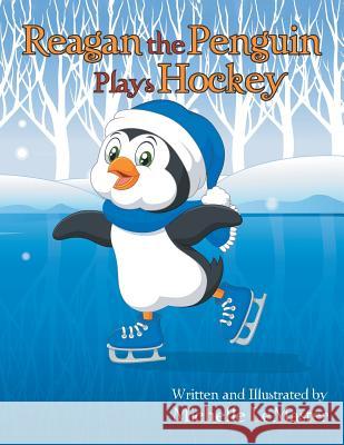 Reagan the Penguin Plays Hockey