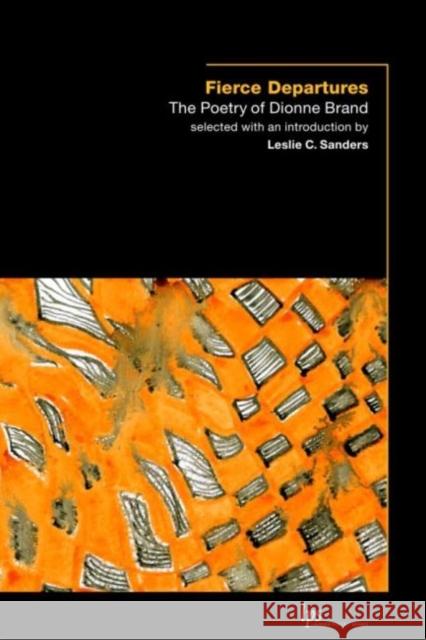Fierce Departures: The Poetry of Dionne Brand