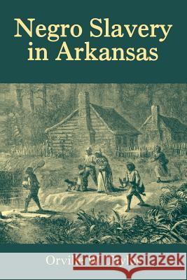 Negro Slavery in Arkansas: A Study in the Sociology of Supernational Relations