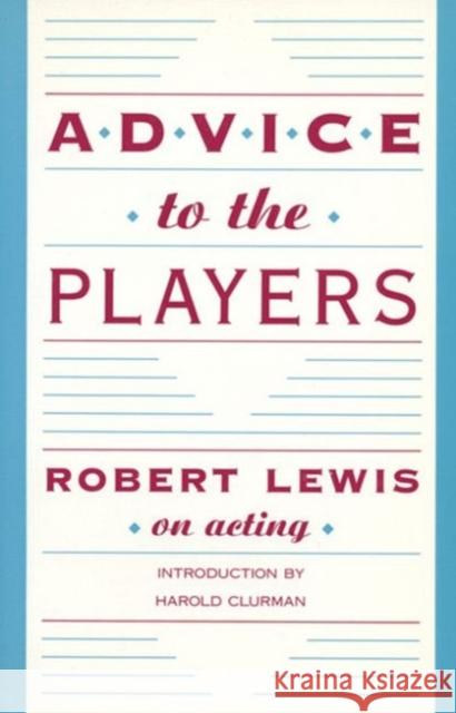 Advice to the Players