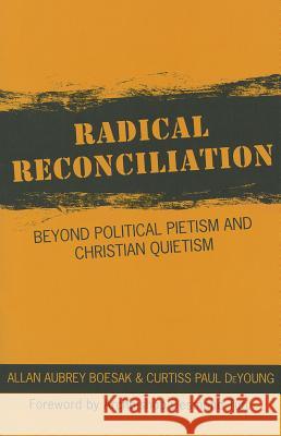 Radical Reconciliation: Beyond Political Pietism and Christian Quietism