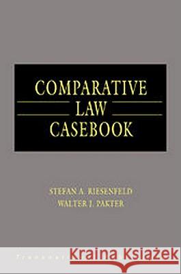Comparative Law Casebook (4 Vols)