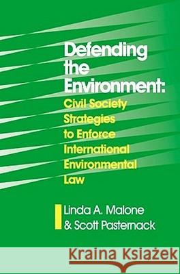 Defending the Environment: Civil Society Strategies to Enforce International Environmental Law