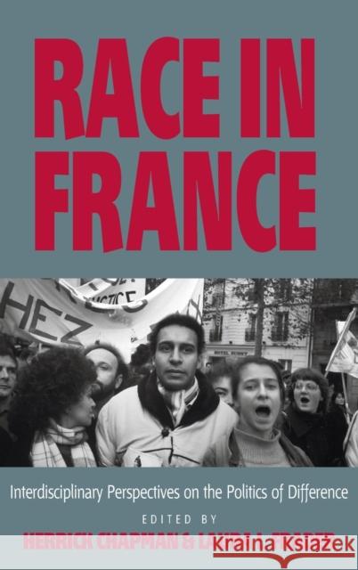 Race in France: Interdisciplinary Perspectives on the Politics of Difference