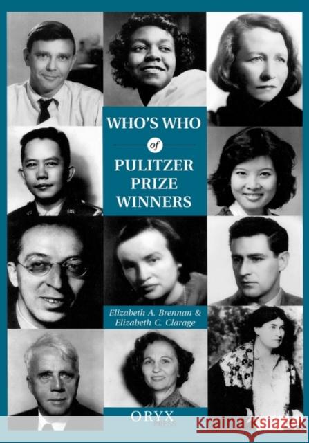 Who's Who of Pulitzer Prize Winners