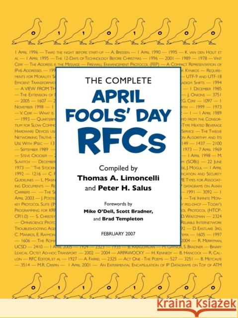 The Complete April Fools' Day Rfcs