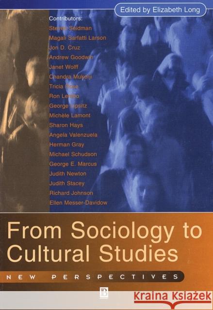 Sociology Cultural Studies