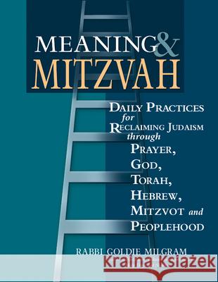 Meaning & Mitzvah: Daily Practices for Reclaiming Judaism Through Prayer, God, Torah, Hebrew, Mitzvot and Peoplehood