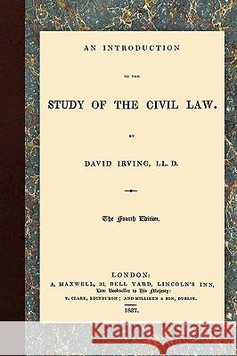 An Introduction to the Study of the Civil Law