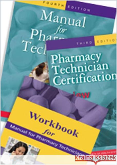 Manual for Pharmacy Techicians [With 2 Paperbacks]