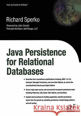 Java Persistence for Relational Databases