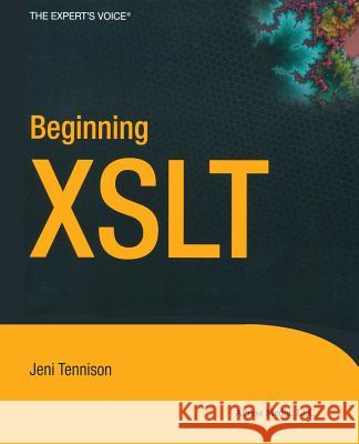 Beginning XSLT