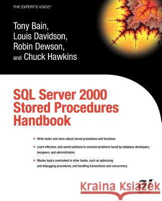 SQL Server 2000 Stored Procedures Handbook