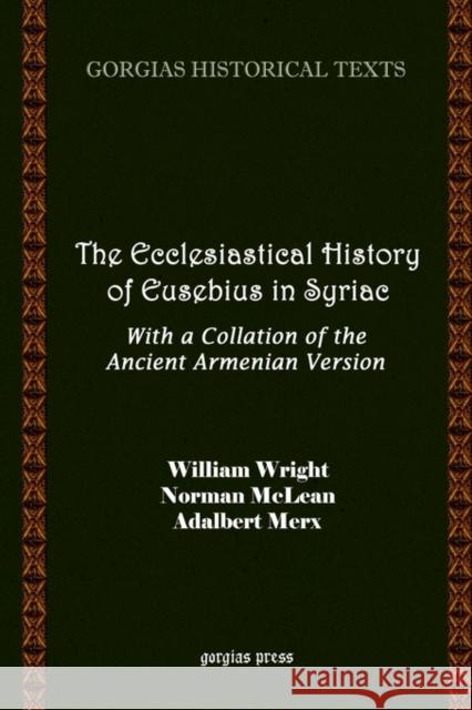 The Ecclesiastical History of Eusebius in Syriac