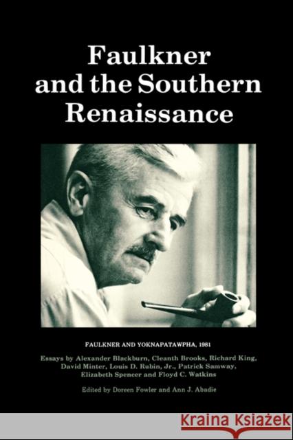 Faulkner and the Southern Renaissance