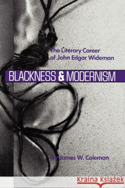 Blackness and Modernism: The Literary Career of John Edgar Wideman