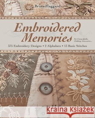 Embroidered Memories-Print-on-Demand-Edition: 375 Embroidery Designs - 2 Alphabets - 13 Basic Stitches - For Crazy Quilts, Clothing, Accessories...