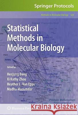 Statistical Methods in Molecular Biology