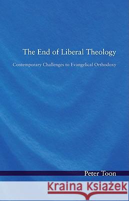 The End of Liberal Theology