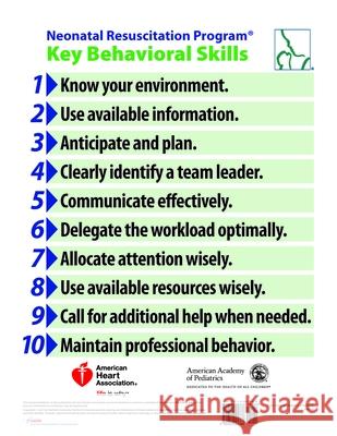 NRP Behavioral Skills Poster