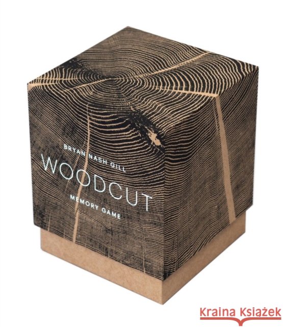 Woodcut Memory Game (Fun Challenging Memory Game for Families and Friends, 26 Pairs of Matching Cards, Keepsake Box)