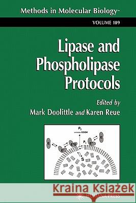Lipase and Phospholipase Protocols