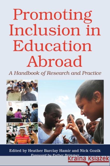 Promoting Inclusion in Education Abroad: A Handbook of Research and Practice