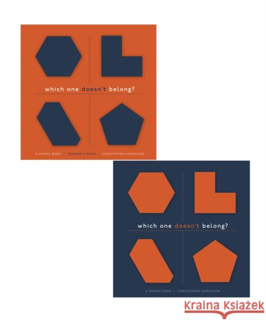 Which One Doesn't Belong?: A Shapes Book, Teacher's Guide with Student Book