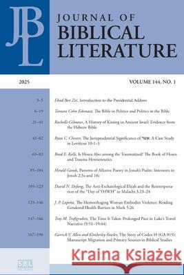 Journal of Biblical Literature 144.1 (2025)