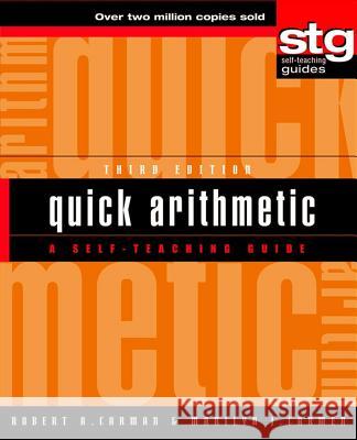 Quick Arithmetic: A Self-Teaching Guide