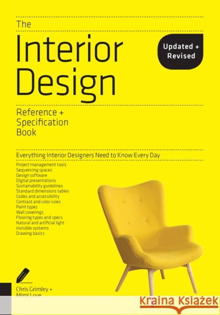 The Interior Design Reference & Specification Book updated & revised: Everything Interior Designers Need to Know Every Day