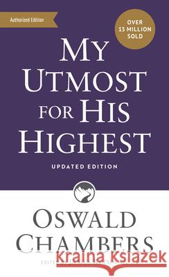 My Utmost for His Highest: Updated Language Mass Market Paperback