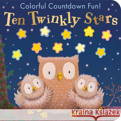 Ten Twinkly Stars: Colorful Countdown Fun!