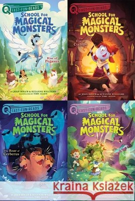 School for Magical Monsters Collection (Boxed Set): Rise of Pegasus; The Eye of Cyclops; The Roar of Cerberus; The Wiggles of Medusa (Quix Books)