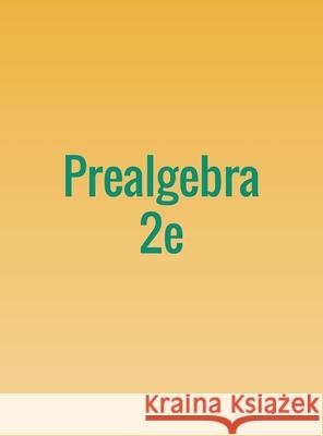 Prealgebra 2e