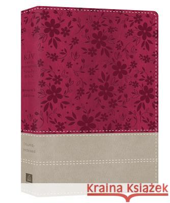 The KJV Cross Reference Study Bible Women's Edition Indexed [Floral Berry]