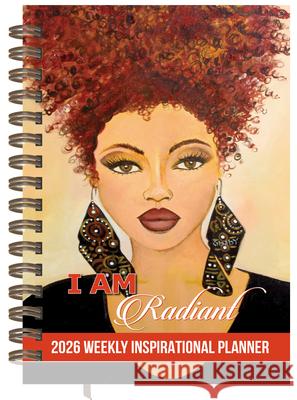 Shades of Color I Am Radiant 2026 Weekly Inspirational Planner