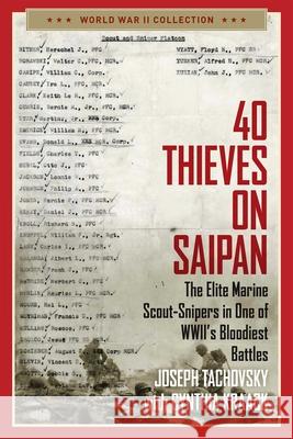 40 Thieves on Saipan: The Elite Marine Scout-Snipers in One of Wwii's Bloodiest Battles