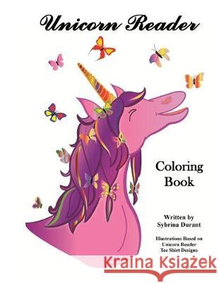 Unicorn Reader Coloring Book