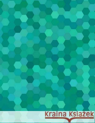 Blue Hex (Small Hexagon Graph Paper)