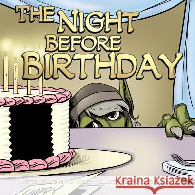 The Night Before Birthday: Children's Book & Coloring Book