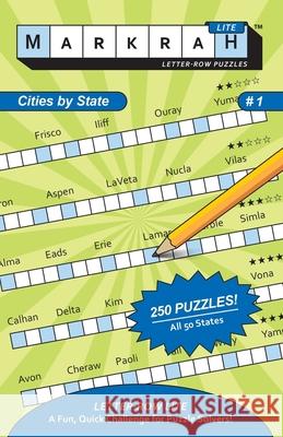 Markrah Letter-Row Puzzles Lite Cities by State #1