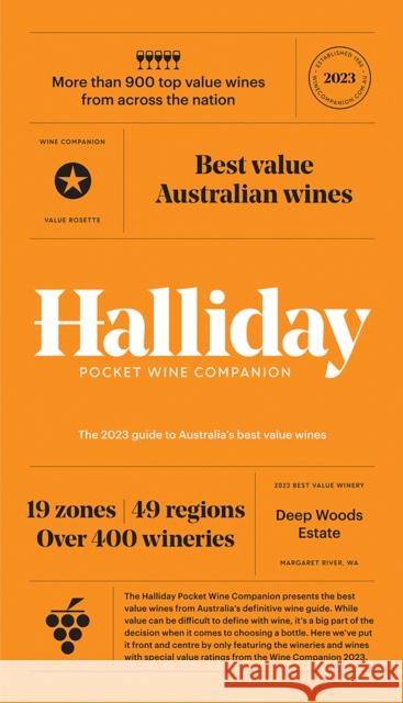 Halliday Pocket Wine Companion 2023: The 2023 Guide to Australia's Best Value Wines