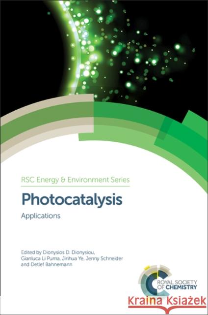 Photocatalysis: Applications