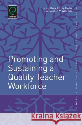 Promoting and Sustaining a Quality Teacher Workforce