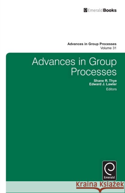 Advances in Group Processes