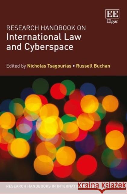 Research Handbook on International Law and Cyberspace