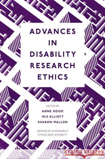 Advances in Disability Research Ethics