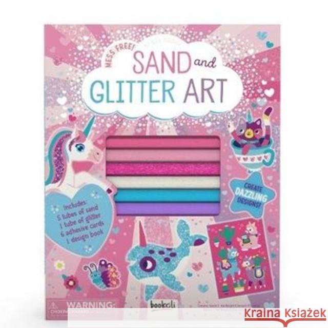 Sand and Glitter Art