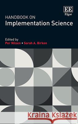 Handbook on Implementation Science